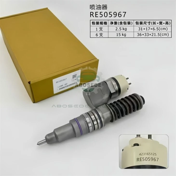 John Deere RE505967 /423165125 Common Rail Injector – 6125/6105 Direct Fit suppliers